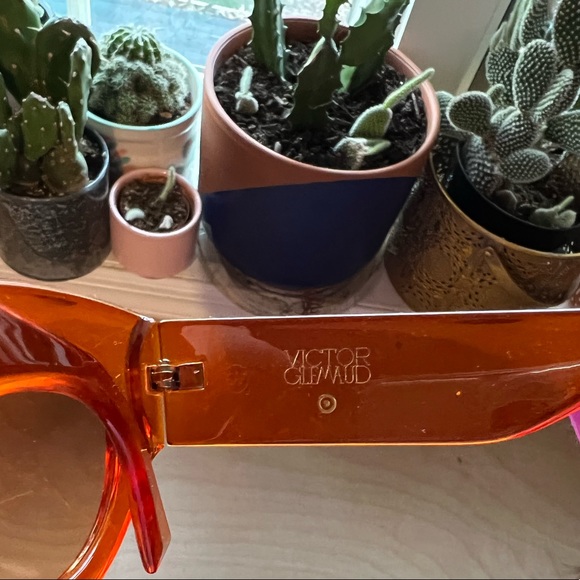 Victor Glemaud X Target orange  sunglasses main image 2